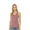 BELLA + CANVAS Women’s Jersey Racerback Crewneck Tank Top – Lightweight Sleeveless Tee for Casual Wear